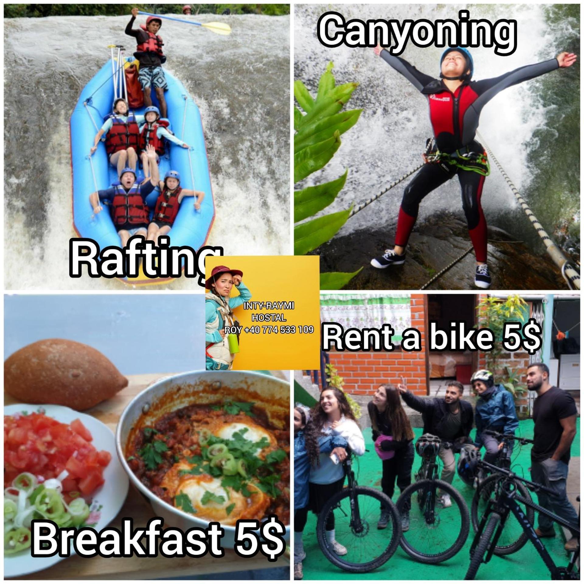 Hostal Inti Raymi Backpackers Baños Dış mekan fotoğraf
